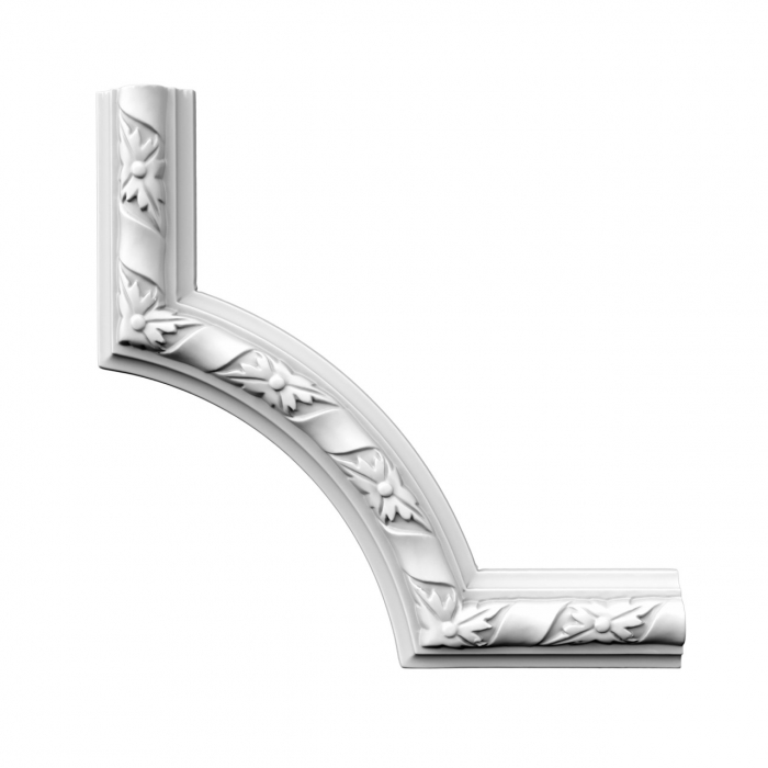 Chenar decorativ din poliuretan CR710A - 23x23x2.5 cm [1]