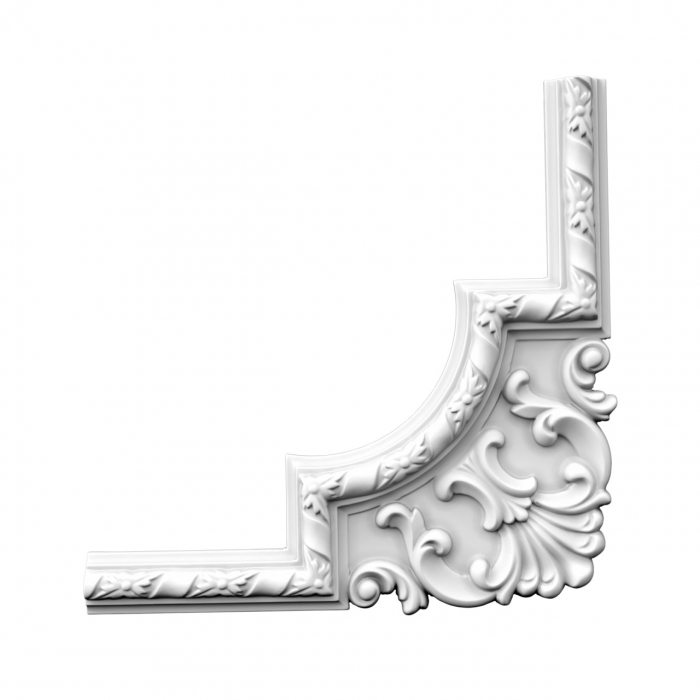Chenar decorativ din poliuretan CR710C - 33x33x3.5 cm [1]