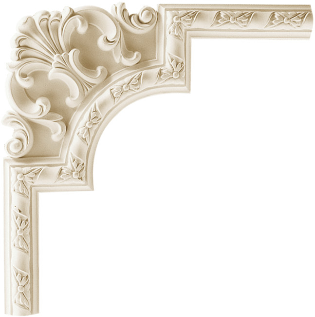 Chenar decorativ din poliuretan CR710C - 33x33x3.5 cm [2]