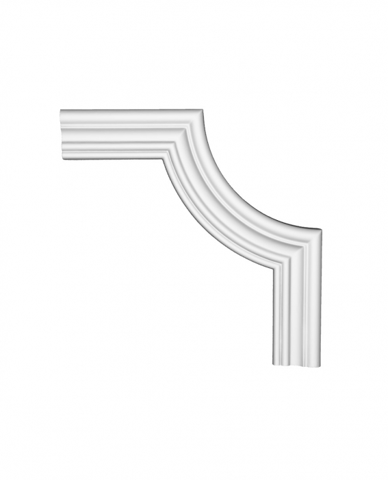 Chenar decorativ din poliuretan CR807B - 29.5x29.5x1.5 cm [1]