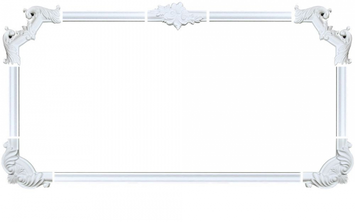 Chenar decorativ din poliuretan CR810D - 11x2x24 cm [2]