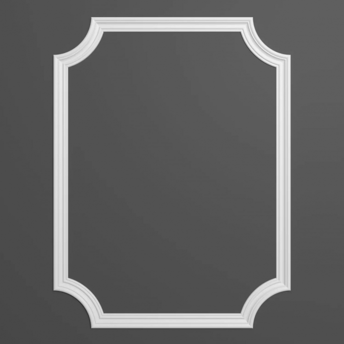 Chenar decorativ din poliuretan HCR524-1 - 22.5x22.5x1.5 cm [4]