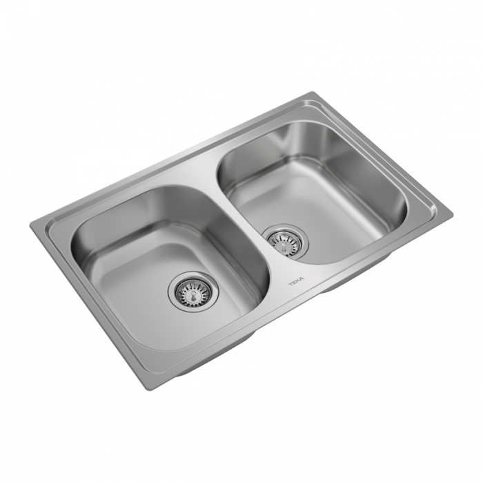 Chiuveta bucatarie 2 cuve inox  UNIVERSE 2B 80 -Teka [5]