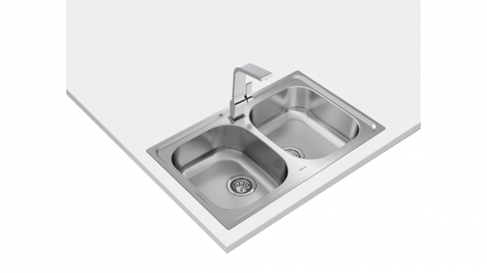 Chiuveta bucatarie 2 cuve inox  UNIVERSE 2B 80 -Teka [6]