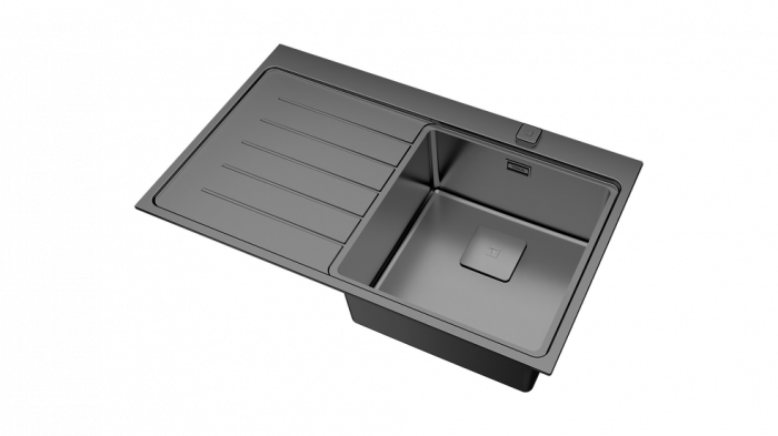 Chiuveta bucatarie inox  ZENIT RS15 1B 1D L 86 o cuva cu picurator -Teka [5]