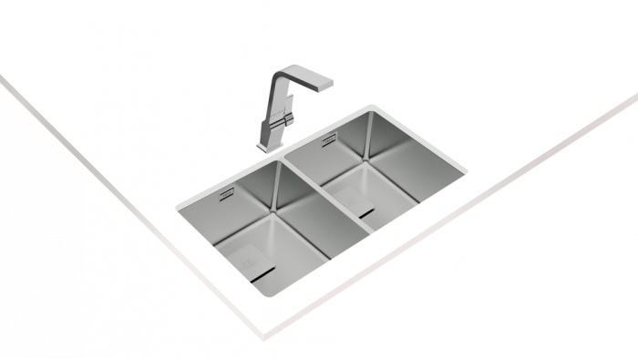 Chiuveta de bucatarie 2 cuve inox  FLEXLINEA RS15 2B 740 -Teka [7]