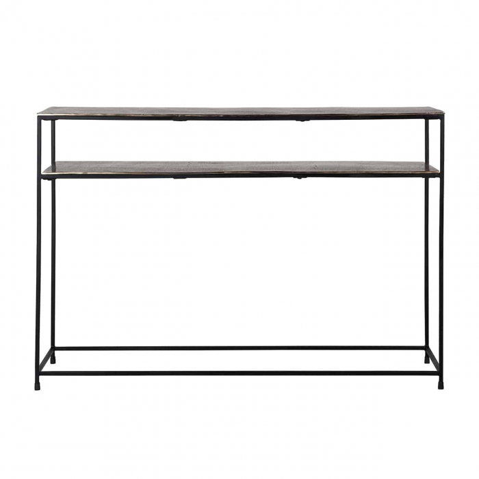 Consola hol metal auriu sampanie Tor 120x30 cm, design lux industrial, 825060 - Richmond Interiors [4]