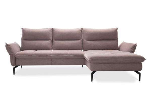 Canapea cu lounger Axel 277x185 cm, tapiterie personalizabila, picioare metalice , XEL CORNER 277 ST A1 - Gala Collezione [3]