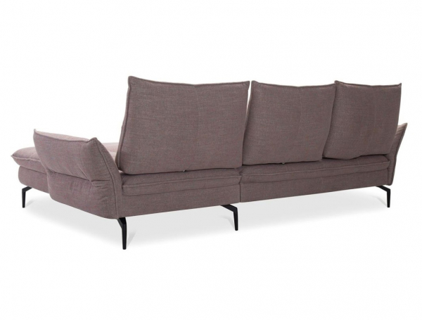 Canapea cu lounger Axel 277x185 cm, tapiterie personalizabila, picioare metalice , XEL CORNER 277 ST A1 - Gala Collezione [2]