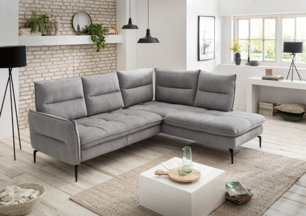 Coltar Axel II 278x226 cm, tapiterie personalizabila, picioare metalice , AXEL CORNER II ST A1 - Gala Collezione [2]