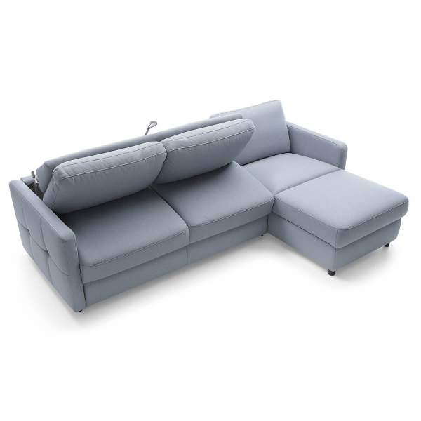 Coltar Ema cu lounger 241/261/281x165 cm, zona de dormit, tapiterie personalizabila , EMA 236 ST 0 - Gala Collezione [6]