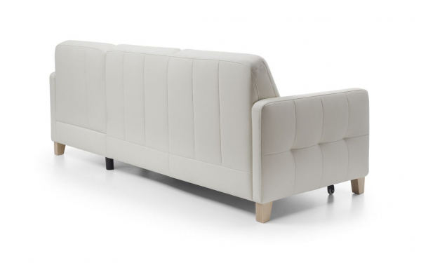 Coltar extensibil Elio 217x157 cm cu lounger, lada depozitare, picioare lemn, tapiterie personalizabila , ELIO CORNER ST A1 - Gala Collezione [7]