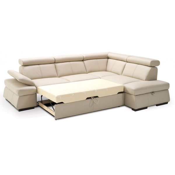 Coltar extensibil Malpensa 275x203 cm, lada depozitare, tapiterie personalizabila , MAPENSA ST A1 - Gala Collezione [4]
