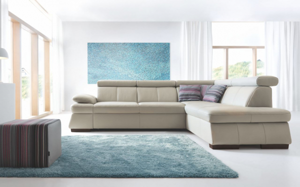 Coltar extensibil Malpensa 275x203 cm, lada depozitare, tapiterie personalizabila , MAPENSA ST A1 - Gala Collezione [5]