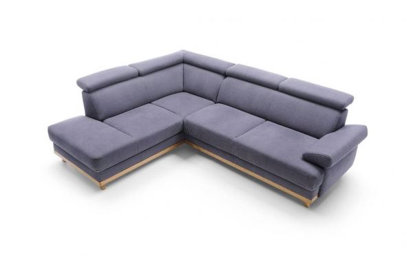 Coltar extensibil Memo 255x206 cm, lada depozitare, tapiterie personalizabila , MEMO ST A1 - Gala Collezione [4]