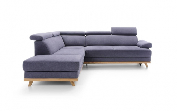 Coltar extensibil Memo 255x206 cm, lada depozitare, tapiterie personalizabila , MEMO ST A1 - Gala Collezione [3]
