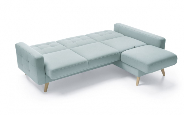 Coltar extensibil Nappa 222x156 cm, tapiterie personalizabila , NAPPA CORNER DR A1 - Gala Collezione [2]