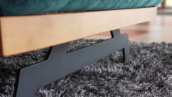 Canapea eleganta cu lounger Nicea 268x171 cm, tapiterie personalizabila, picioare metalice , NICEA CORNER SIMPL ST A1 - Gala Collezione [8]