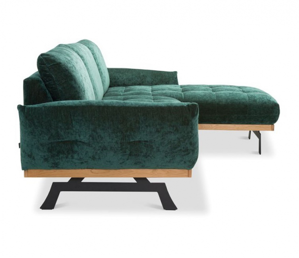 Canapea eleganta cu lounger Nicea 268x171 cm, tapiterie personalizabila, picioare metalice , NICEA CORNER SIMPL ST A1 - Gala Collezione [6]