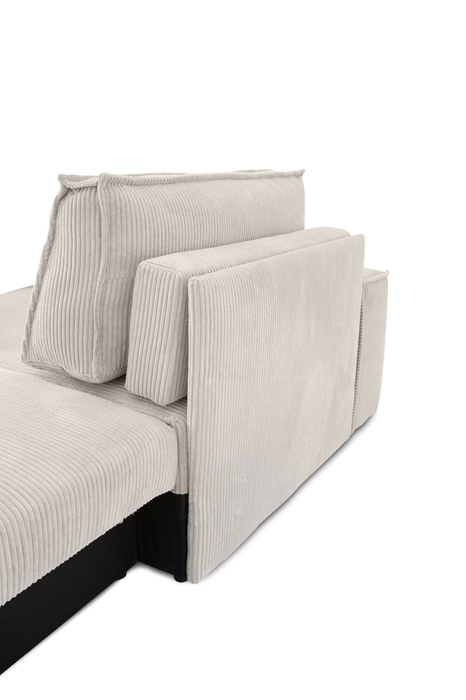 Colțar Pillow C1 364x163x88 cm, Bej Deschis - King Home [14]
