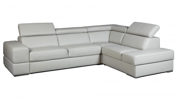 Coltar Plaza 297x227 cm, zona extensibila dormit, spatiu depozitare, tapiterie personalizabila , PLAZA CORN 297 ST A1 - Gala Collezione [2]