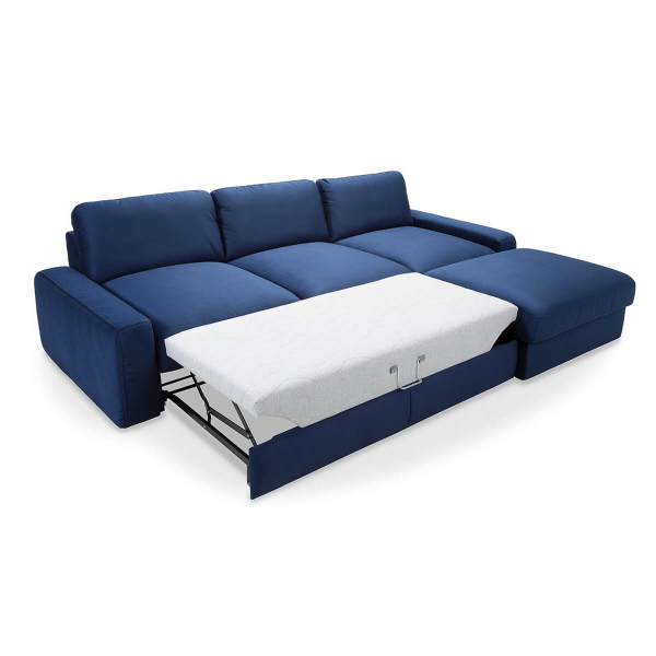 Coltar Serena 280x197 cm cu lounger, zona extensibila dormit, spatiu depozitare, tapiterie personalizabila , SERENA 280 ST A1 - Gala Collezione [2]