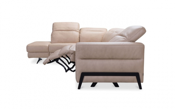 Coltar Volta 421x228 cm cu bar si recliner electric, zona extensibila dormit, tapiterie personalizabila , VOLTA 471 ST A1 - Gala Collezione [4]