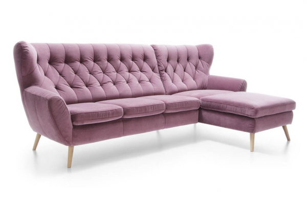 Coltar Voss cu lounger 242/246/258x165 cm, tapiterie personalizabila , VOSS CORNER 246 ST 0 - Gala Collezione [3]