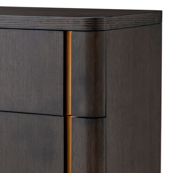   Comoda cu sertare Modesto înaltă din furnir de steBorcan mocha 117694 EICHHOLTZ [5]