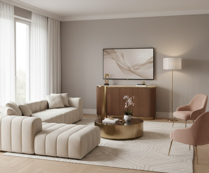 Comodă Livin Hill ST917D, 3 Uși - COMAD [6]