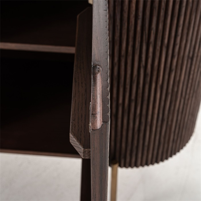Comoda lux lemn stejar Daiva, 180 cm, blat marmura artificiala, 7565 - Richmond Interiors [5]