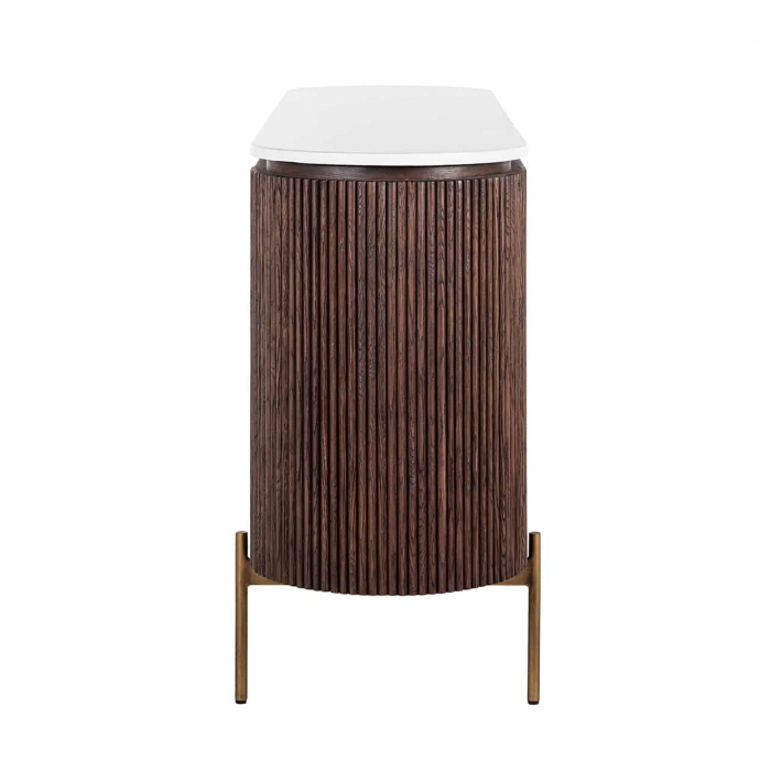 Comoda lux lemn stejar Daiva, 180 cm, blat marmura artificiala, 7565 - Richmond Interiors [3]