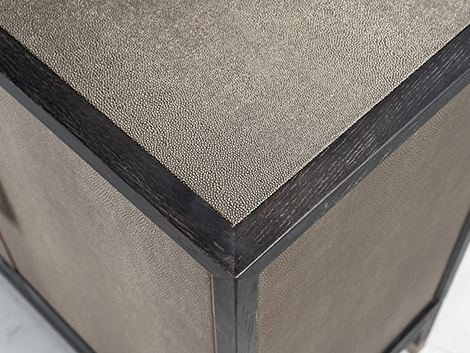 Comoda premium cu 4 usi Damo, 193 cm, din furnir stejar, PU si metal, 7521 - Richmond Interiors [5]