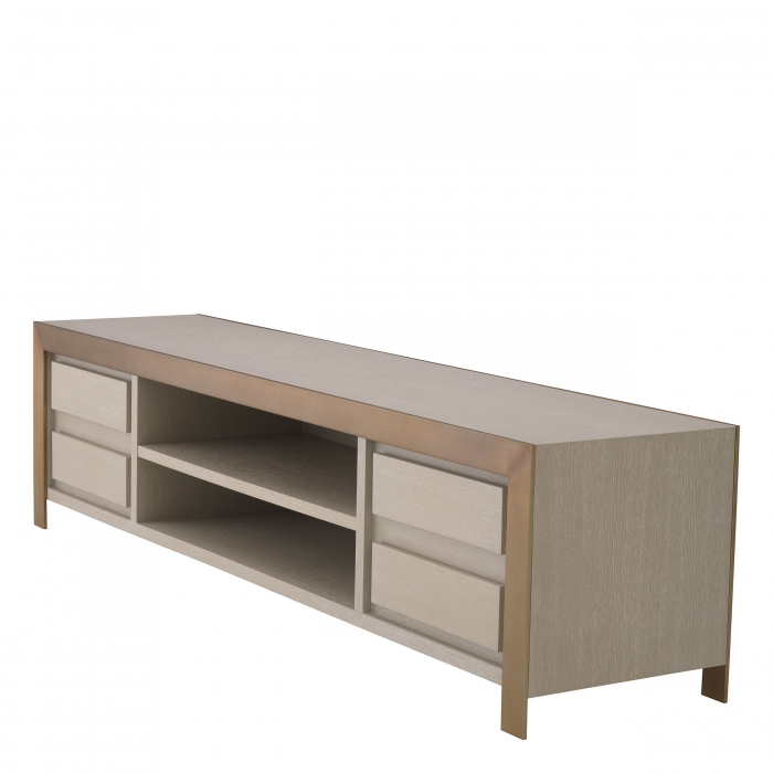   Dulap TV Talbot gri cărbune steBorcan cu bronz 115094 EICHHOLTZ [6]