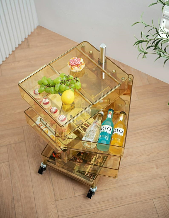 Comodă Vision 41x50x74 cm, Policarbonat Transparent - King Home [14]
