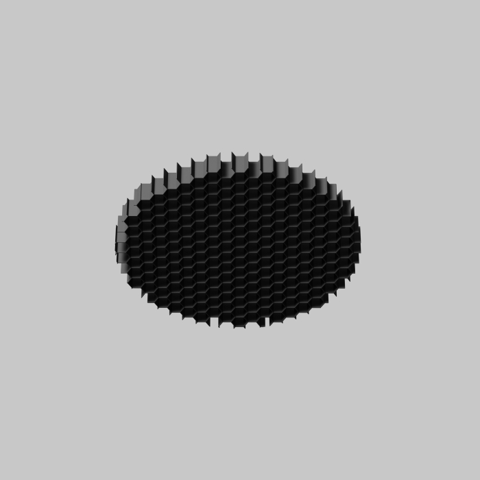 Componente corp de iluminat Focus LED, Aluminiu Negru, Maytoni HoneyComb-D31 [2]