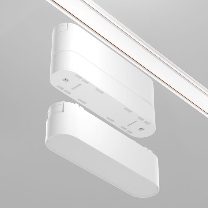 Componente pentru iluminat pe șină Accesorii pentru șine Radity, Plastic Alb, Maytoni TRA084FC-11SW [4]