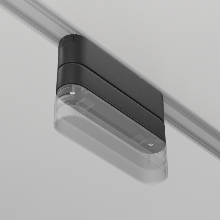 Componente pentru iluminat pe șină Accesorii pentru șine Radity, Plastic Negru, Maytoni TRA084FC-11SB [2]