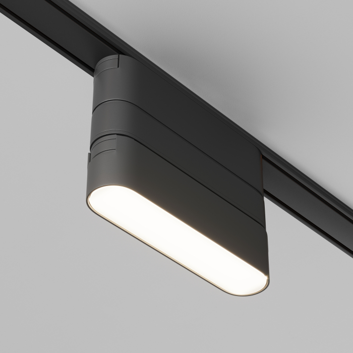 Componente pentru iluminat pe șină Accesorii pentru șine Radity, Plastic Negru, Maytoni TRA084FC-11SB [4]