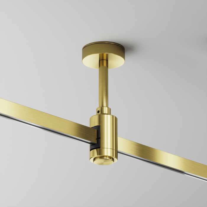 Componente pentru sistem de șină Accesorii pentru șine Flarity, Aluminiu Alamă, Maytoni TRA156C-S1-BS [2]