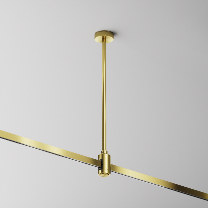 Componente pentru sistem de șină Accesorii pentru șine Flarity, Aluminiu Alamă, Maytoni TRA158C-S1-BS [2]