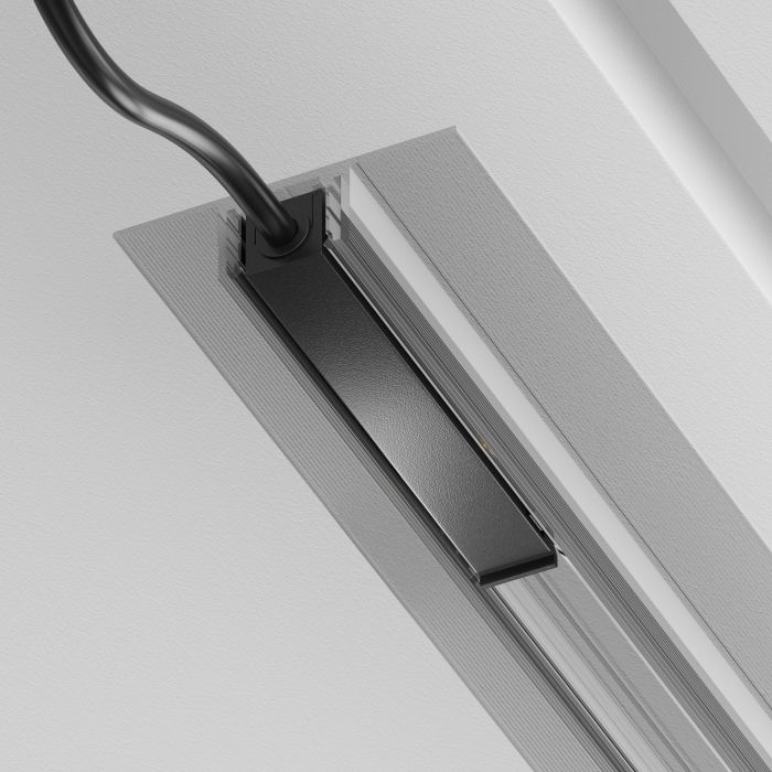 Componente pentru sistem de șină Accessories for tracks Tenity Negru Aluminiu -W MAYTONI TRA239B-42B [2]