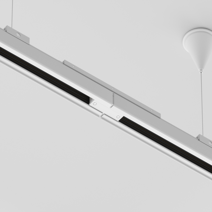 Componente pentru sistem de șină cu montaj pe suprafață Accesorii pentru șine Trinity, Aluminiu Alb, Maytoni TRA005TL-31W [4]