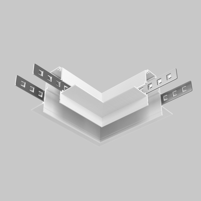 Componente sistem de șine încastrate Accesorii pentru șine Exility, Aluminiu Alb, Maytoni TRA034CL-42.12W [3]