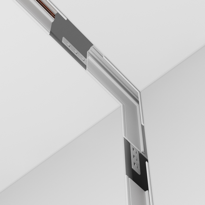Componente sistem de șine încastrate Accesorii pentru șine Exility, Aluminiu Alb, Maytoni TRA034ICL-42.12W [5]
