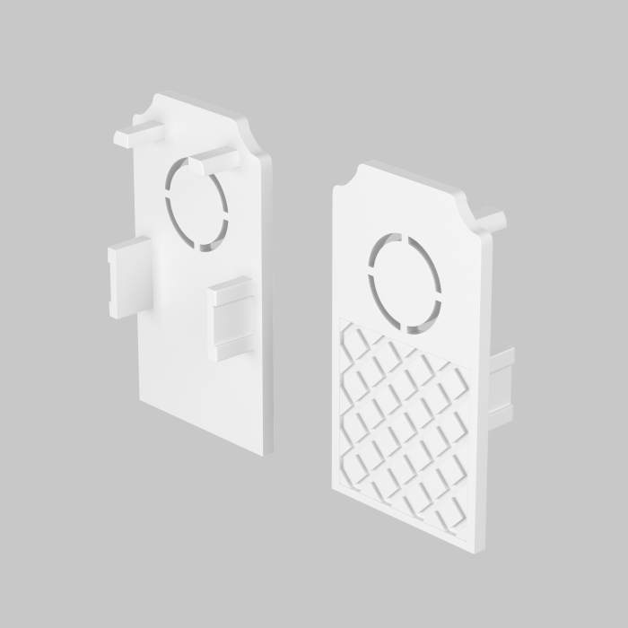 Componente sistem de șine încastrate Accesorii pentru șine Exility, Plastic Alb, Maytoni TRA034EC-42W [3]