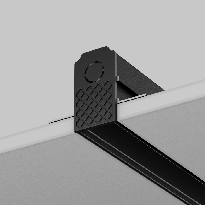 Componente sistem de șine încastrate Accesorii pentru șine Exility, Plastic Negru, Maytoni TRA034EC-42B [4]