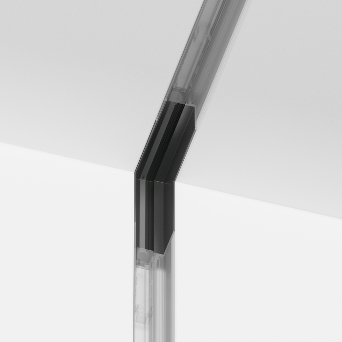 Componente sistem de șine încastrate Accesorii pentru șine S35, Aluminiu Negru, Maytoni TRA004ICL-22B [2]