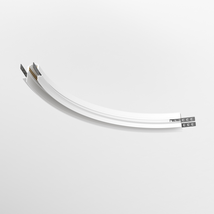 Componente sub tensiune pentru sisteme de iluminat Accesorii pentru șine Exility, Aluminiu Alb, Maytoni TRA044-angle.12W [4]