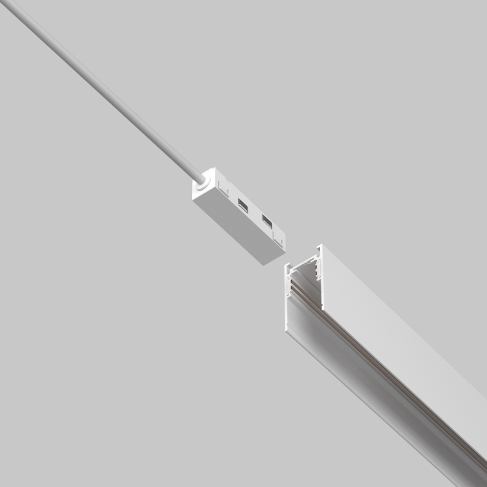 Componente sub tensiune pentru sisteme de iluminat Accesorii pentru șine Exility, Plastic Alb, Maytoni TRA034B-42W-1 [5]